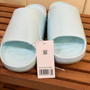 Nike Sky Blue Slide Sandals